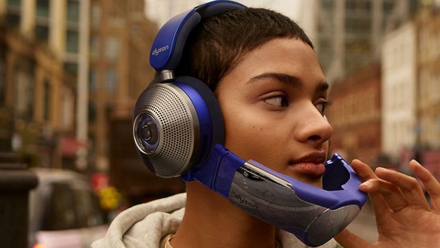 Dyson Zone air-purifying headphones.