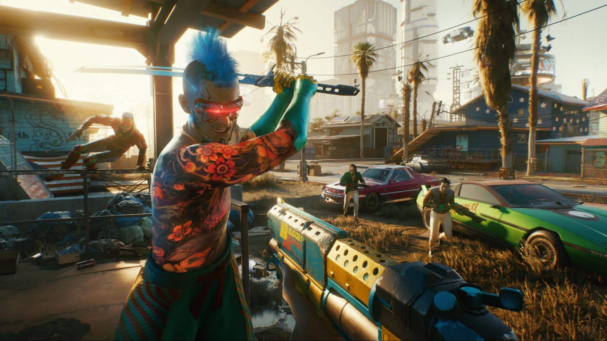 Night City in Cyberpunk 2077 is not so friendly