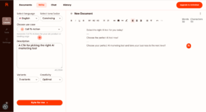 Rytr ai for marketing