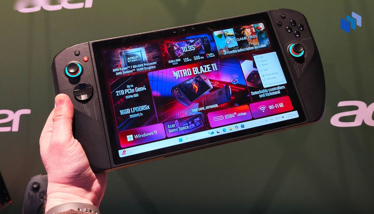 Hands-on with the Acer Nitro Blaze 11: Giant-sized portable gaming.