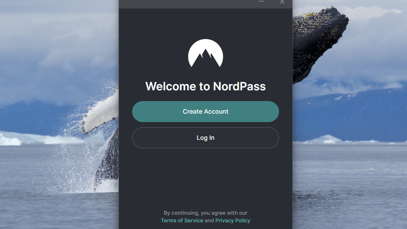 <strong>Create an Account.</strong>