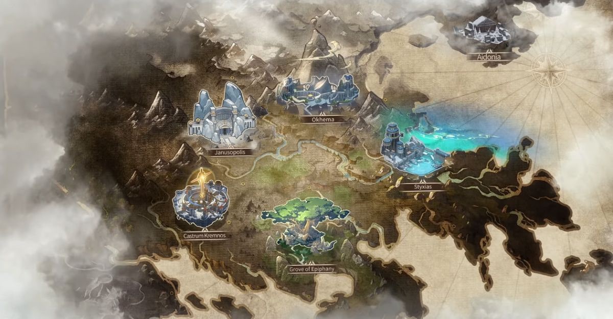 Amphoreus will include six diverse locations with unique mechanics to explore