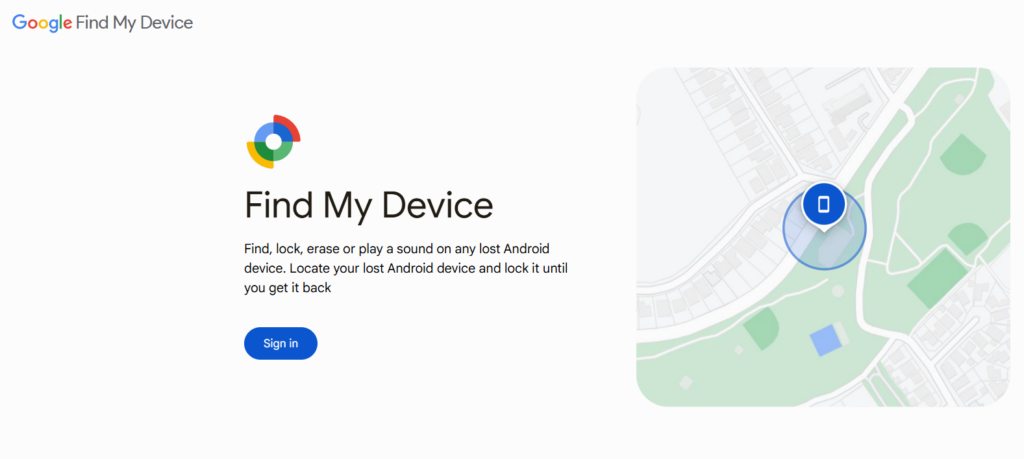 How to find a lost phone - Find My Device 1