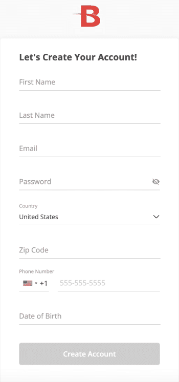Create an account