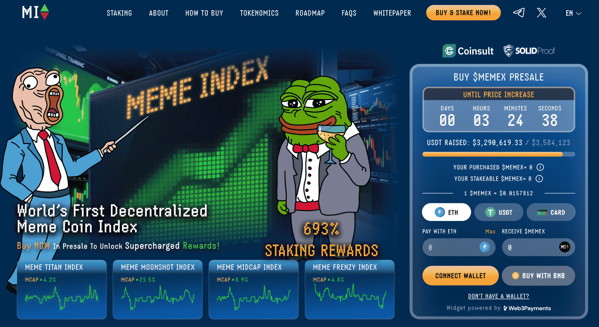 Meme Index presale