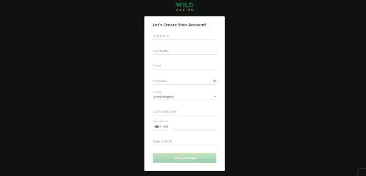 Register a profile