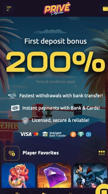 prive casino - non gamstop casino