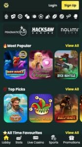 high payout casinos not on gamstop