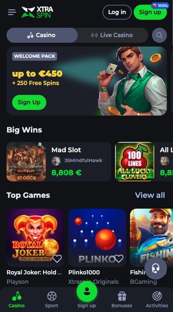 xtraspin - non gamstop casino uk