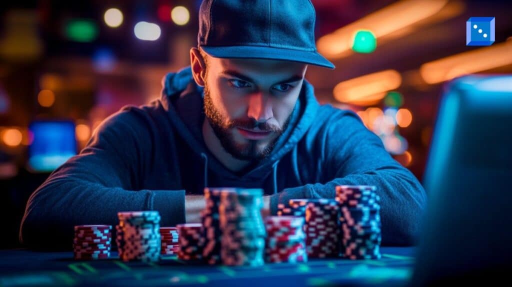 A guy that's gambling and trying to decide on Stake Casino alternatives