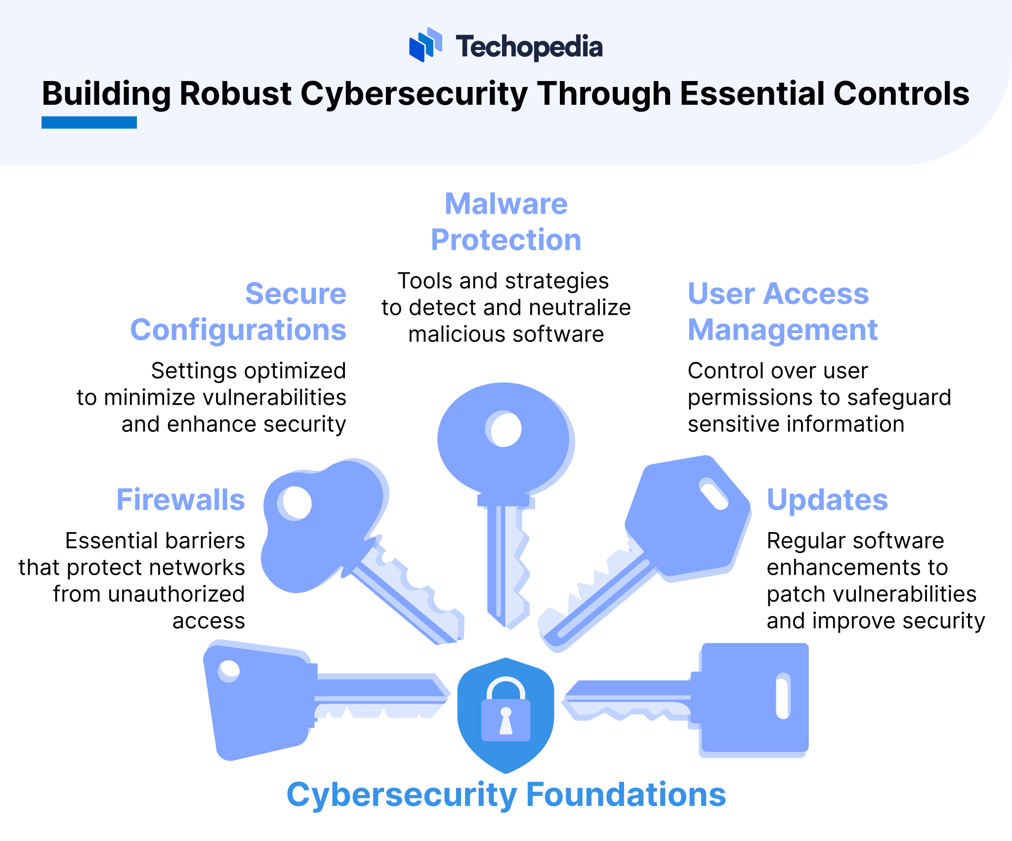 Five basic but essential security controls