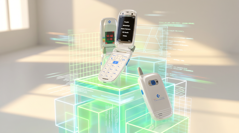 Commodore’s Callback 8020 Wants to Make Smartphones Less Addictive